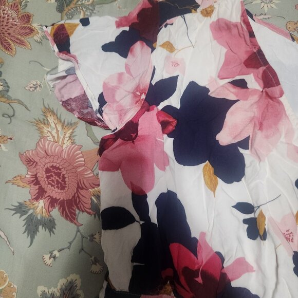 Old Navy Floral Dress Multi Color Size Extra Large - Picture 3 of 8